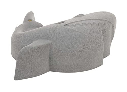 Atomik Climbing Holds XL Bolt-On Shark in Earth Tone Gray