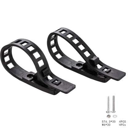 Sinoking Rubber Clamp Mount Kit Car Accessories for Offroad 4X4 parts from 1-3/8" to 4-1/2" (35mm-115mm）in Diameter