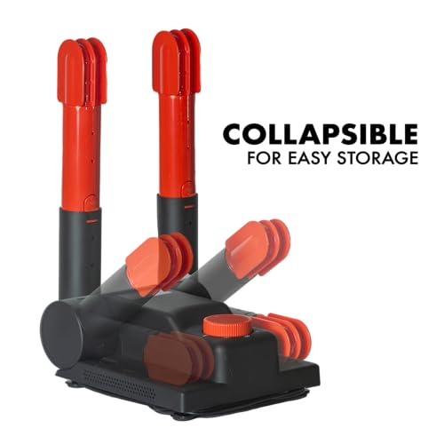 JobSite Portable Boot Dryer and Deodorizer – Fast Drying for Work Boots, Shoes, Boxing Gloves, Cleats & Ski Gear