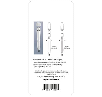 Taylor Seville Magic Chalk Liner with Brush Eraser-White
