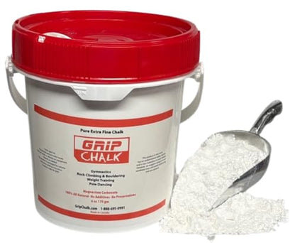 Grip Gym Chalk Gymnastics, Rock Climbing, Power Lifting, No Slip, No Moisture Chalk