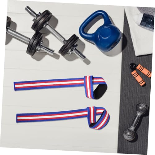 1pair Weight Lifting Belt Gym Grip Straps for Men Dumbbell Belt Hip Thrust Barbell Clips Extra Padding for Strength Training