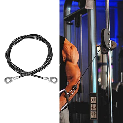 Premium DIY Pulley System for Home Gym Workouts, No Black Ball 3m