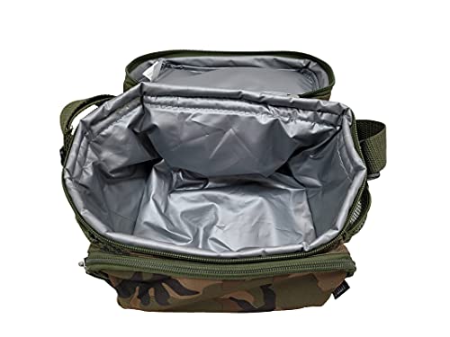 Everest Cooler/Lunch Pattern Bag, Woodland Camo, One Size,CB6P-CAMO - color: Woodland Camo