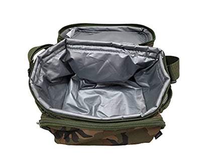 Everest Cooler/Lunch Pattern Bag, Woodland Camo, One Size,CB6P-CAMO - color: Woodland Camo