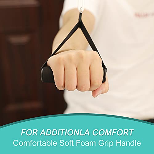 Shoulder Pulley, Over The Door Pulley System for Shoulder Rehab, Shoulder Exercise Pulley for Physical Therapy, Assisting Rotator Cuff Recovery, Increase Flexibility Stretching, Range of Motion
