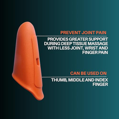 Thumbsavers Advance Massage Tool for Deep Tissue and Trigger Point Massage – Joint Support for Massage Therapists, Chiropractors and Physical Therapists – Hand Protection Aid (Large (Set of 2)) - size: Large (Set of 2)