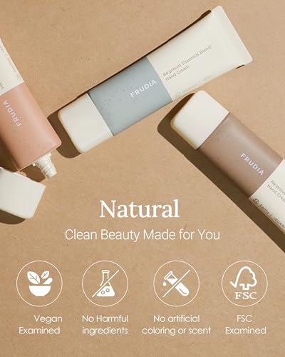 WELCOS FRUDIA Re:proust Essential Blending Hand Cream Dazzling | Korean Skin Care Products for Women & Men | Vegan-Friendly Body Skin Care Products & Beauty Moisturizer Cream (50 g, 1.76 fl oz)