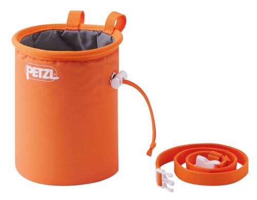 Petzl BANDI Round Chalk Bag (Eco-Design) - color: Orange