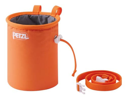 Petzl BANDI Round Chalk Bag (Eco-Design) - color: Orange