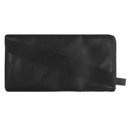 Tactical Mesh Pouch Insert, Modular Utility Admin Pockets Travel Organizer EDC Zipper Pouch 6X12,12X12 - color: BK, size: 6"x12"