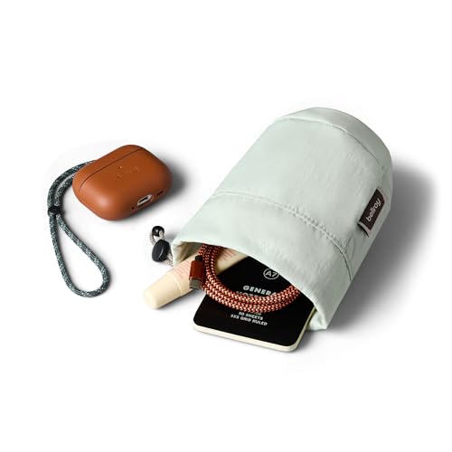 Bellroy Cinch Pouch (Makeup and Travel Pouch, Made for Organizing and Attaching) - Seafoam - color: Seafoam