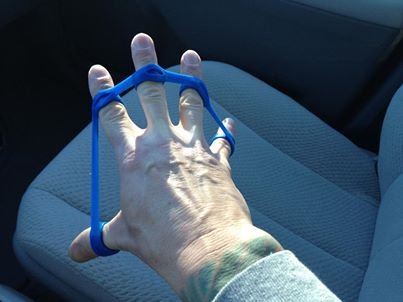 Hand-X Band Grip Strength Trainer - color: Medium