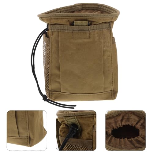 Outdoor Waist Bag Multipurpose Drawstring Utility Pouch Lightweight Oxford Cloth Adjustable Belt Bag for Outdoor Activities and Climbing Storage Solution