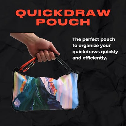 Tetons Quickdraw Pouch | Rock Climbing Quickdraw Organization | for Storage & Protection | Easy-Carry