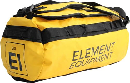 Element Equipment Trailhead Duffel Bag Shoulder Straps Waterproof Yellow Medium - color: Yellow, size: Medium 51 Liters