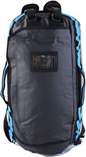 Element Equipment Trailhead Duffel Bag Shoulder Straps Waterproof Black/Blue Small - color: Black/Bomber Blue, size: Small 30 Liters