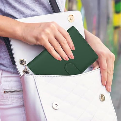 SKYDUE Budget Binder, Money Saving Binder with Zipper Envelopes, Cash Envelopes and Expense Budget Sheets for Budgeting (DarkGreen) - color: Darkgreen