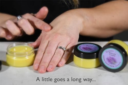 USDA Organic Lavender Jojoba Oil Hand Salve for Rich Conditioning (2 oz) | Over 50% Jojoba Oil with Beeswax & Avocado Oil – Rich Conditioning Balm for Dry Hands, Feet & Cuticles 60 g