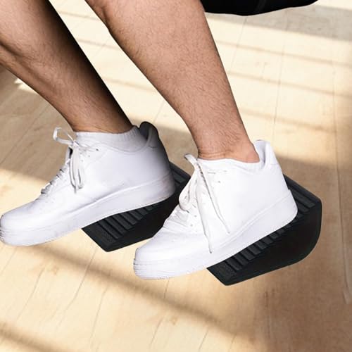 Squat Wedges Non-Slip Lightweight Calf Stretcher Incline Board | Wedge Blocks for Squatting for Workout Fitness Pushup Weightlifting Gym Yoga Balance Training Women Men Teens