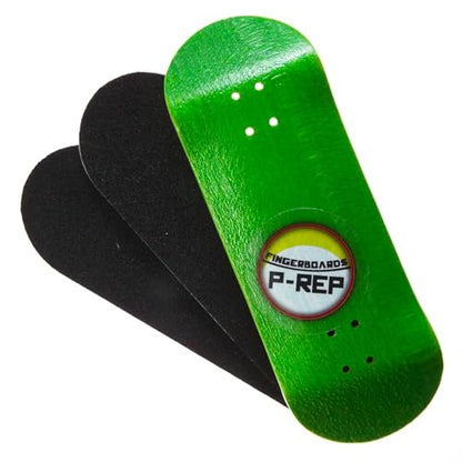 P-REP V2 Performance Complete Wooden Fingerboard 32mm - Green - color: Green
