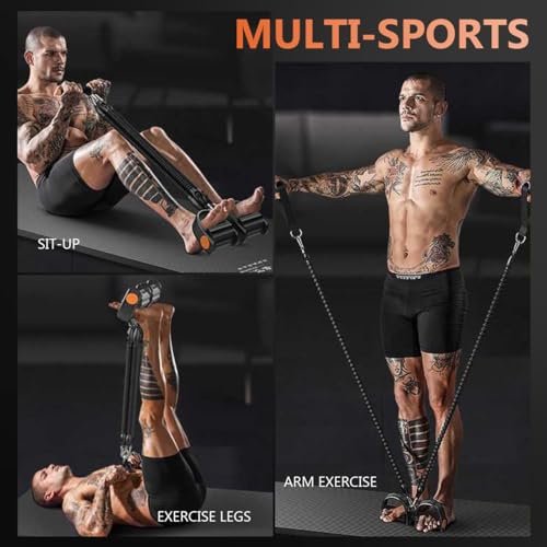 Pedal Resistance Band Elastic Puller Multifunctional Tension Rope Equipment for Indoor Fitness
