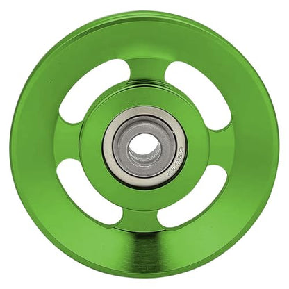 Aluminium Alloy Gym Pulley 90 mm，2‑Pack / 4‑Pack / 6‑Pack - color: Green