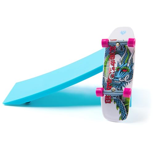 Tech Deck Powell Peralta Sk8shop Bonus Pack Customizable Fingerboards Set | Customize 8 Boards with Skate Tool, Mini Ramp for Epic Tricks, Fidget Skateboard Toy Gifts for Kids & Collectors Ages 6