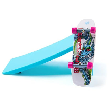 Tech Deck Powell Peralta Sk8shop Bonus Pack Customizable Fingerboards Set | Customize 8 Boards with Skate Tool, Mini Ramp for Epic Tricks, Fidget Skateboard Toy Gifts for Kids & Collectors Ages 6