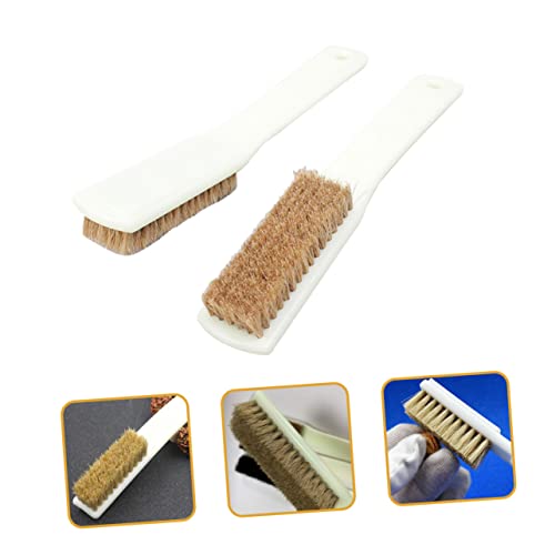 2pcs Bouldering Brush Walnut Stone Cleaning Brush Chalk Cleaning Tool for Outdoor Climbing