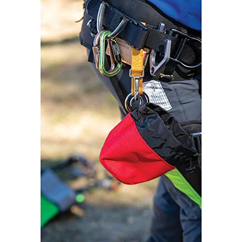 Weaver Leather Throw Line Storage Bag - color: Red