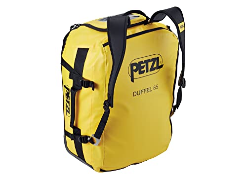 PETZL Bag DUFFEL 65L Yellow - 65 liters Yellow/Black