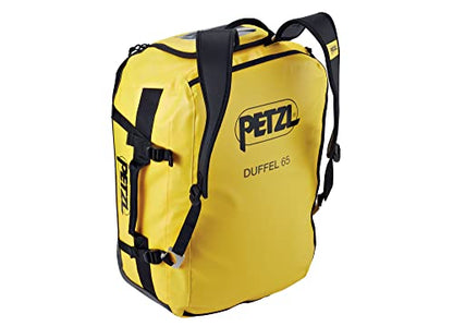 PETZL Bag DUFFEL 65L Yellow - 65 liters Yellow/Black
