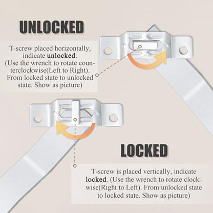 T Security Picture Hanger Wrench T Screw Security Wrench for Picture Security Lock Picture Framing Supplies 3PCS - size: 3 Pieces