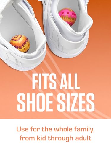 Sneaker Balls Odor-Fighting Shoe Fresheners, Eliminates Unpleasant Smells, Perfect For Sneakers, Gym Bags, Gear Bags, Drawers, Lockers, And More!, Lavender, 6 Pack - color: Lavender (Lavender), style: 6 Pack