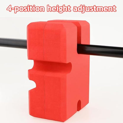 Bench Press Block,EVA Support Grip Pad, Foam Barbell Weight Bar Grip Multiple Angles Training Blocks, for Gym Home Fitness, L