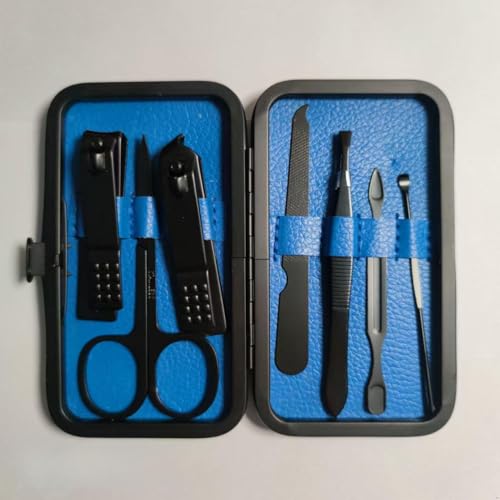 Manicure Set Pedicure Kit Womens Nail Clippers Set 32 in 1 Professional Grooming Care Tools Nail Kit Including Facial, Fingernails and Toenails Care with Travel Case - color: Crimson_32in1