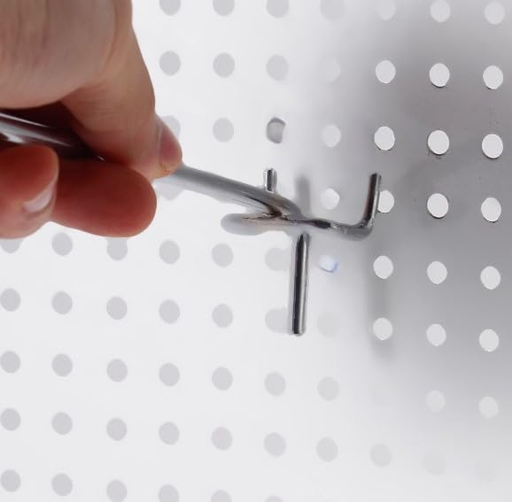 Pegboard Hooks, 2 INCH, 32 PCS Kit, Peg Board Hooks Organizer, Fit 1/8 inch Thick Metal Peg Board and 3/16 inch Board - size: 2 Inch