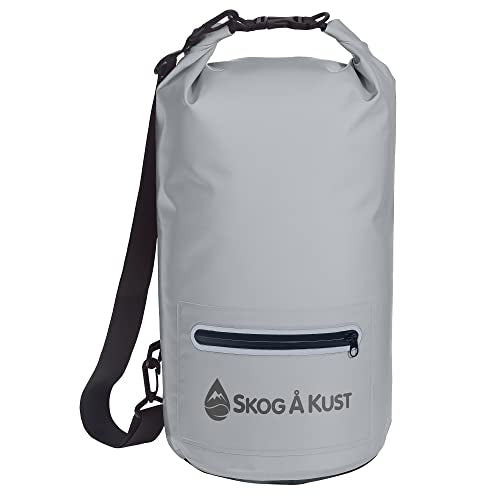 Skog Å Kust DrySak Roll Top Waterproof Bag, 5, 10 & 20 Liter - color: Grey, size: 20 Liter