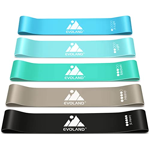 Resistance Bands Set (12pcs), Workout Bands with Handles, Door Anchor, Ankle Straps and Carry Bag, Exercise Bands for Shape Body and Home Workouts - color: Blue