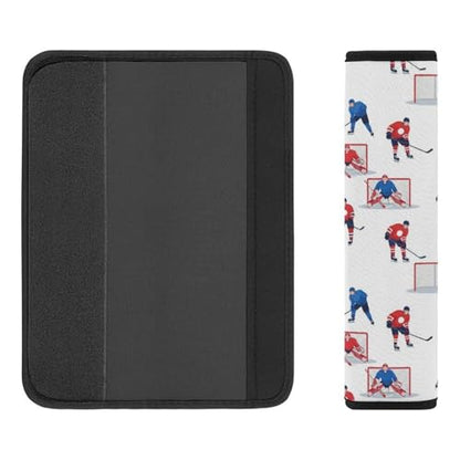 2PCS Hockey Player Seat Belt Cover Breathable Automotive Seat Belt Protector for Adult Use, Most Cars, Pressure Relief - color: Pattern 86