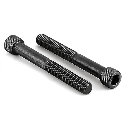 5/16-18 x 3" Socket Head Cap Screws Cap Bolts, 12.9 Grade Alloy Steel Black Oxide, Allen Hex Drive, UNC Coarse Thread Partially Threaded, 10 PCS - size: 5/16-18 x 3"