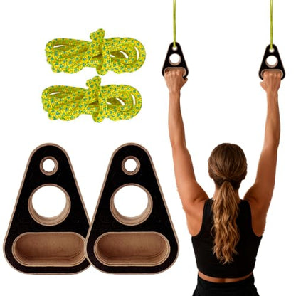 Finger Board Rock Climbing Wood Fitness Equipment | Pull-Up Training Fingerboard for Enthusiasts Trainers Women Men Adults Athletes Beginners Professionals Players Apartment