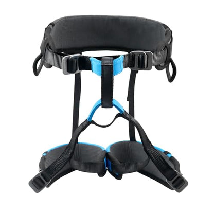 Climbing Harness, Mountaineering Rock Climbing Harness, Men Women Tree Ice Climbing Half Body, Safety Belt Rappelling - size: Medium