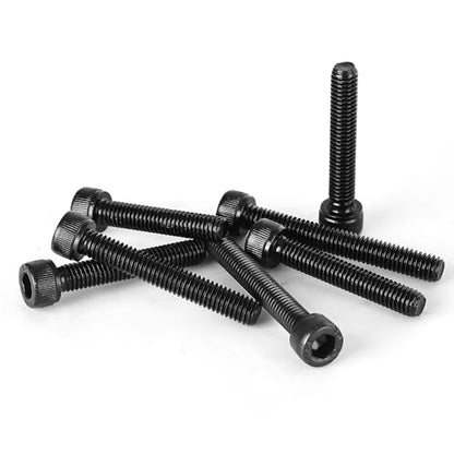 M6 x 30mm 35mm 40mm 45mm 50mm Hex Socket Head Cap Screws Bolts 12.9 Grade Alloy Steel, Black Oxide Finish, Metric Allen Hex Drive, Machine Fully Threaded, Assortment Kit 40PCS - size: M6 x 30/35/40/45/50mm (40PCS)