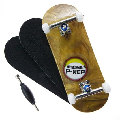 P-REP V2 Performance Complete Wooden Fingerboard 32mm - Burl - color: Burl