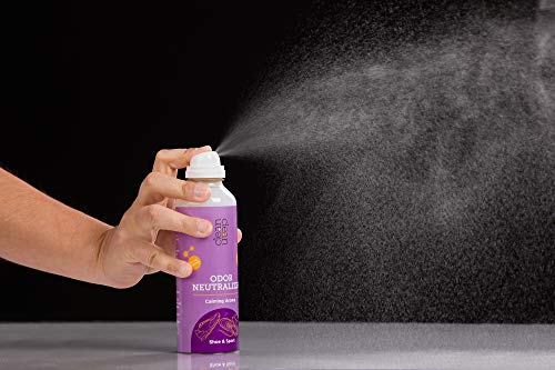 Shoe & Sports Odor Neutralizer,- Calming Aroma - 100% Natural Essential Oils - Active Enzyme Formula Naturally, Safely and Effectively eliminates Odors - 5 oz