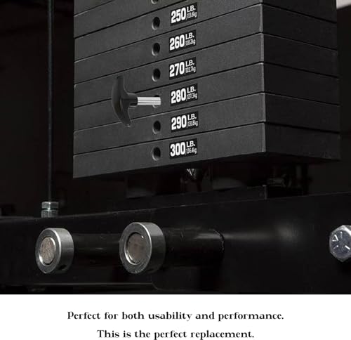 2 Pcs Weight Stack Pin, Gym Pin Tensile 3/8 Inch Diameter 4.4 Inch