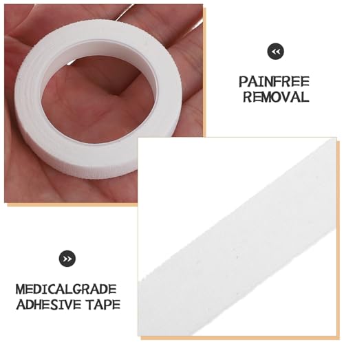 Adhesive Tape 0.9cm X 30 Rolls Wrap Tape for Rock Climbing and Sports Extra Strong White for Finger Support and First Aid