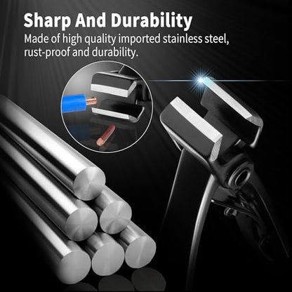 EBEWANLI Straight Nail Clipper, 17mm Wide Jaw Opening Extra Large Toenail Clippers for Thick Nails or Tough Fingernail & Ingrown Toenail, Heavy Duty Thick Toenail Clippers for Seniors, Men, Adult - style: 2 Piece Set